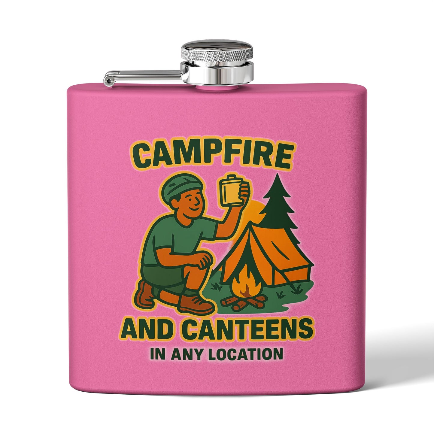 Camping Flask - Campfire and Canteens in Any Location