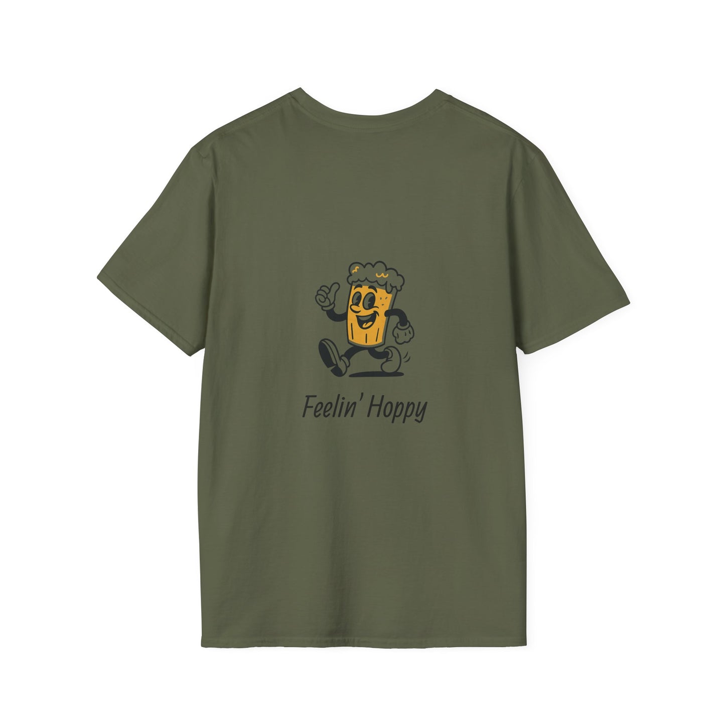 Unisex T-Shirt - Feelin' Hoppy - Beer (2-sided graphic)