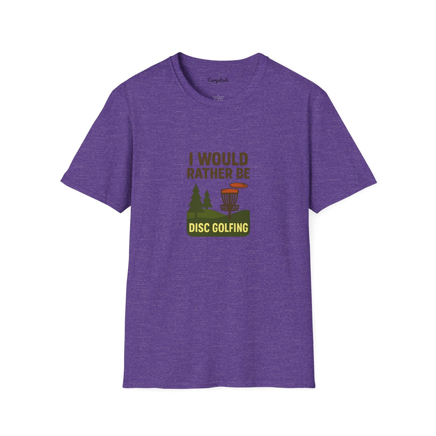 Unisex T-Shirt - I'd Rather Be Disc Golfing V3