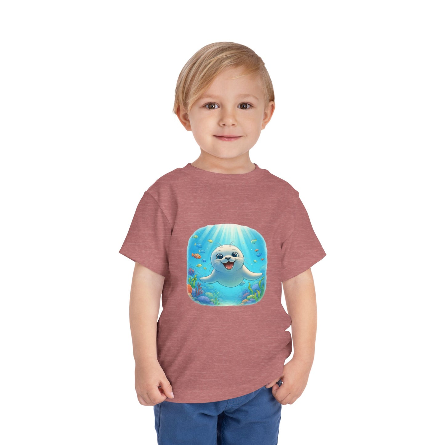 Adorable Seal Graphic Toddler T-Shirt