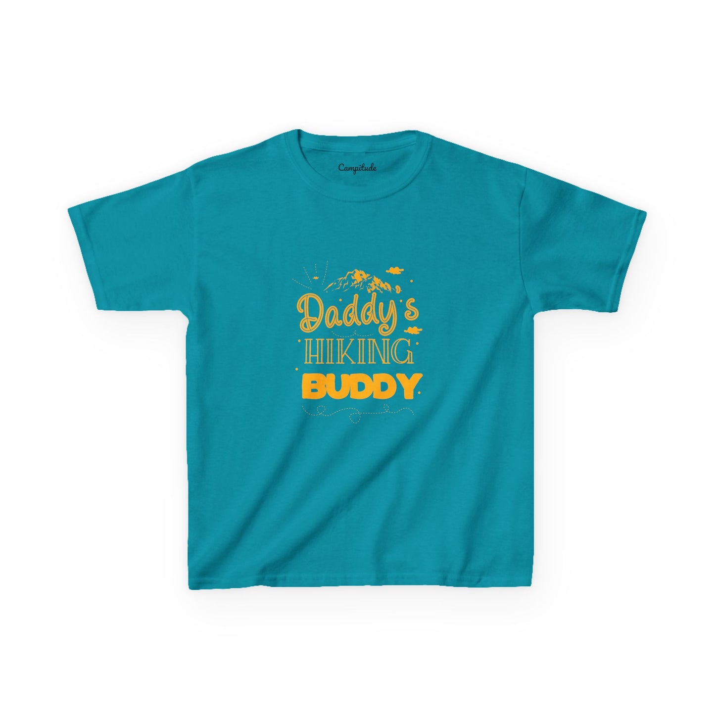 Kids Heavy Cotton™ T-Shirt - Daddy's Hiking Buddy