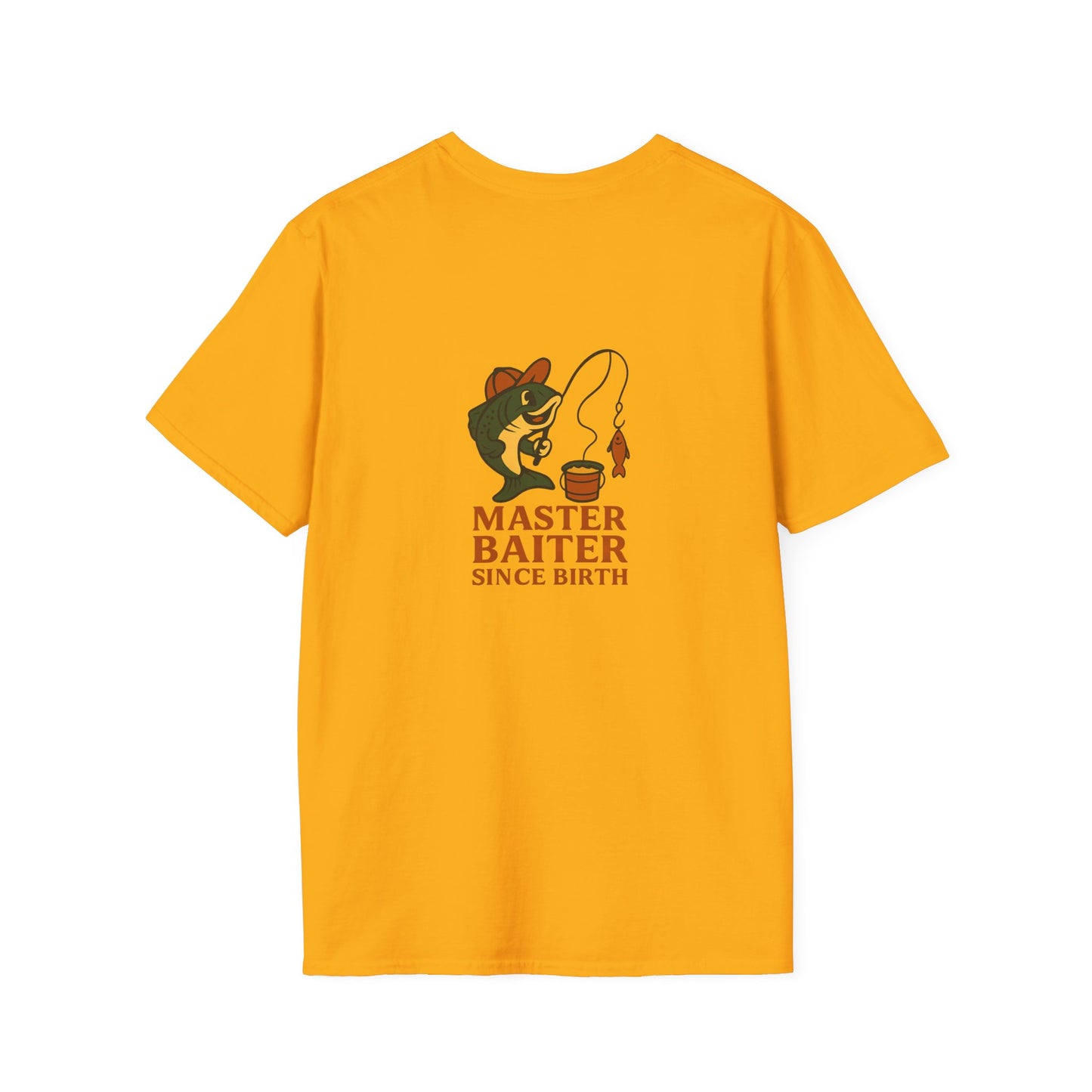 Unisex T-Shirt - Fun Master Baiter (2-sided graphic)