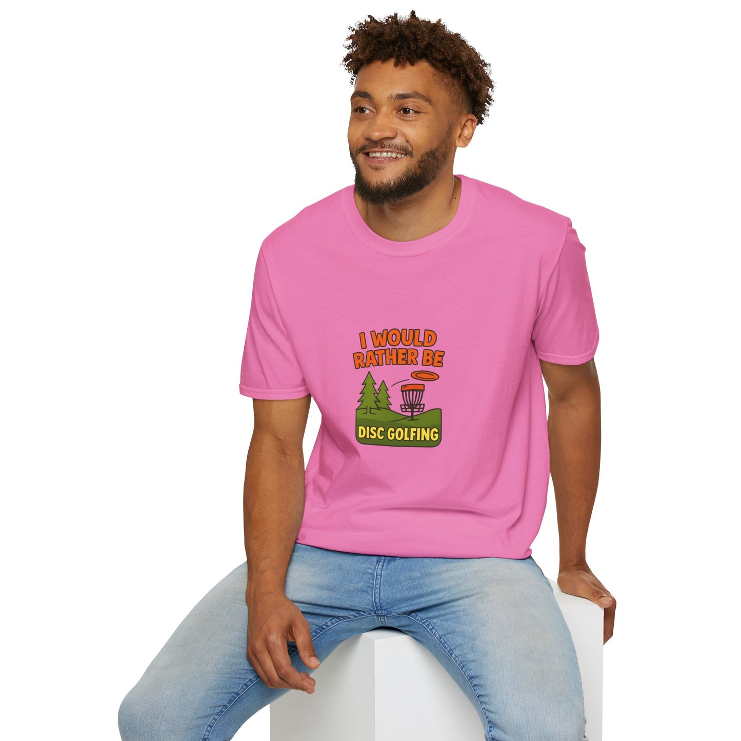 Unisex T-Shirt - I Would Rather Be Disc Golfing v2