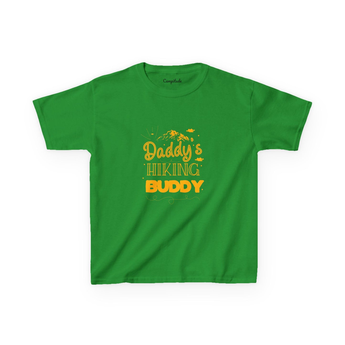 Kids Heavy Cotton™ T-Shirt - Daddy's Hiking Buddy
