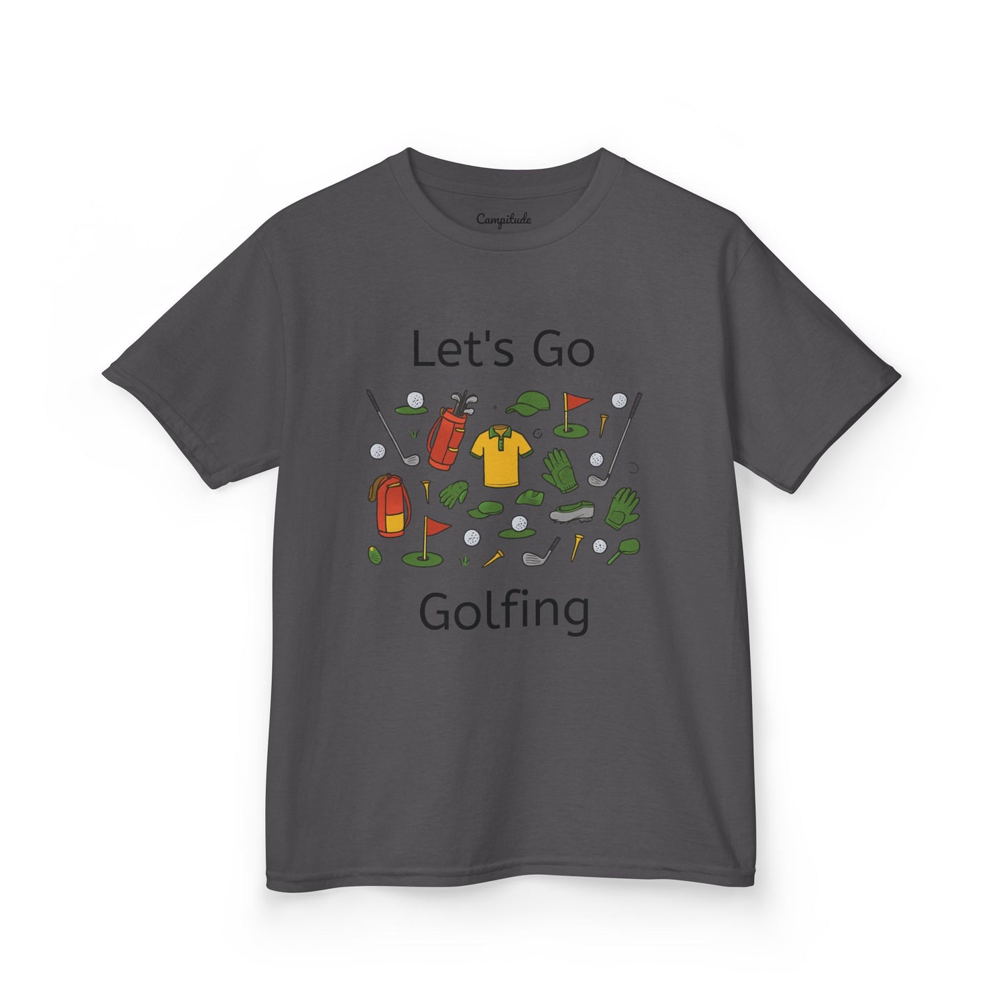 Kids T-Shirt - Let's Go Golfing