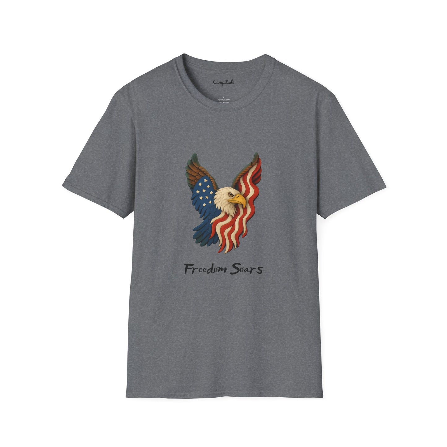 Unisex T-Shirt - American Eagle Freedom Soars