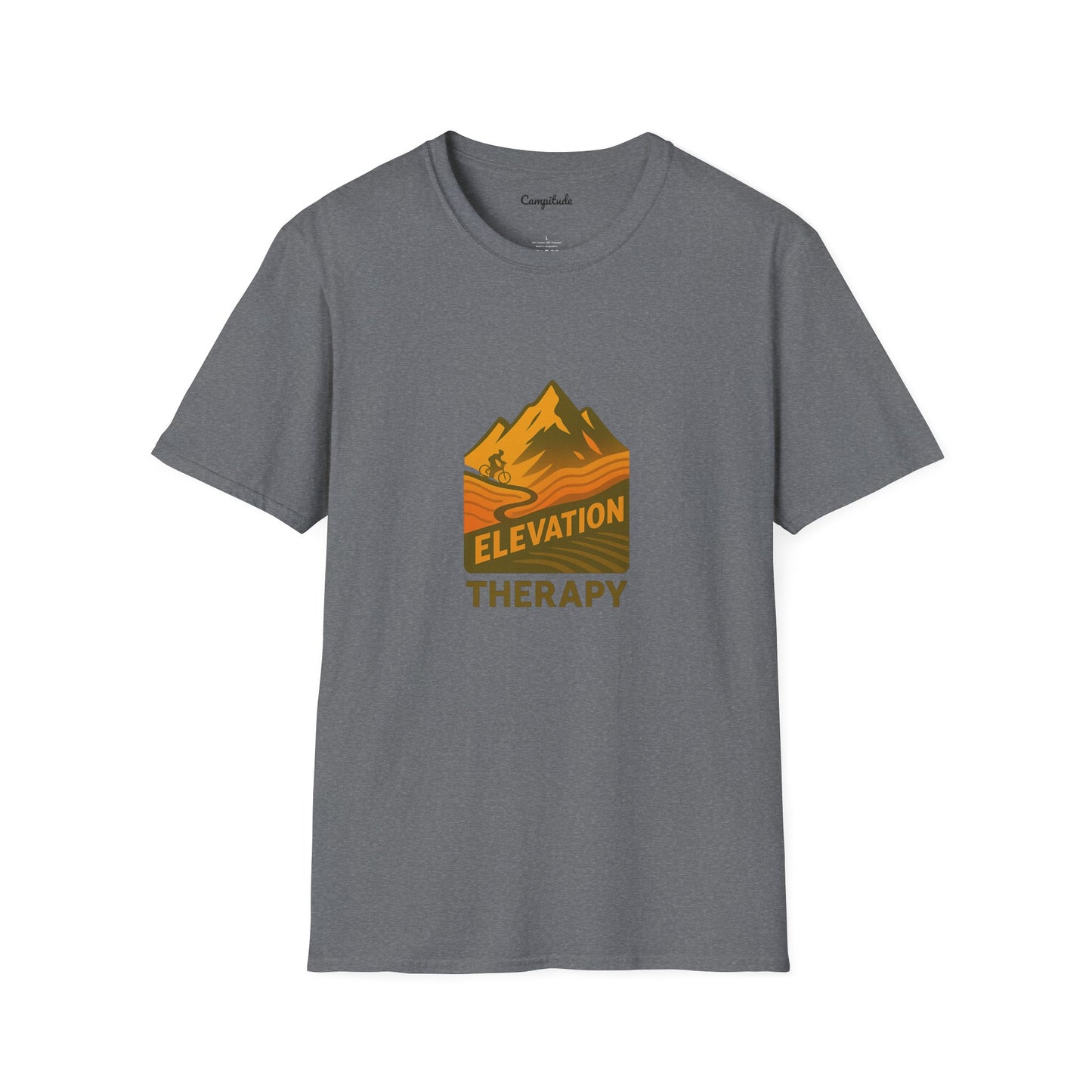 Unisex T-Shirt - Cyclist Elevate Your Spirit