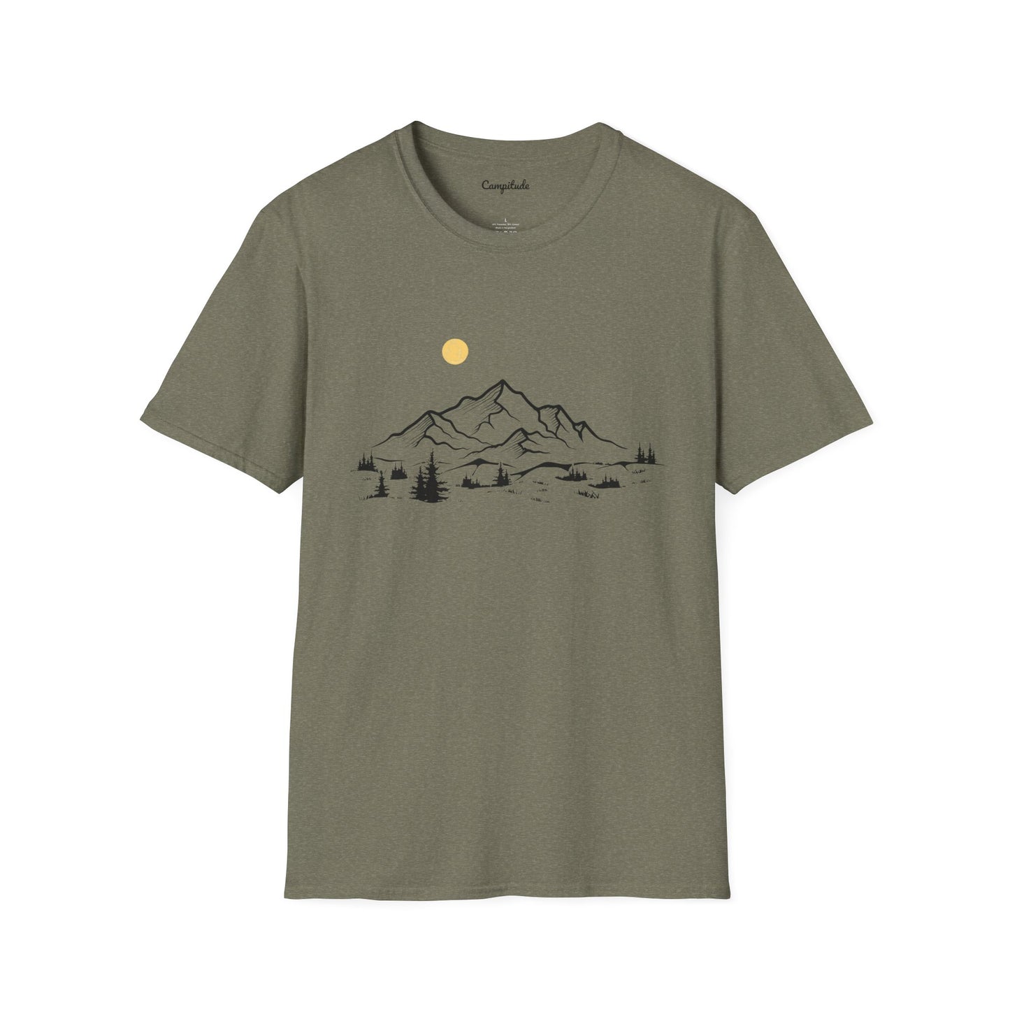 Unisex T-Shirt - Mountain Sunset