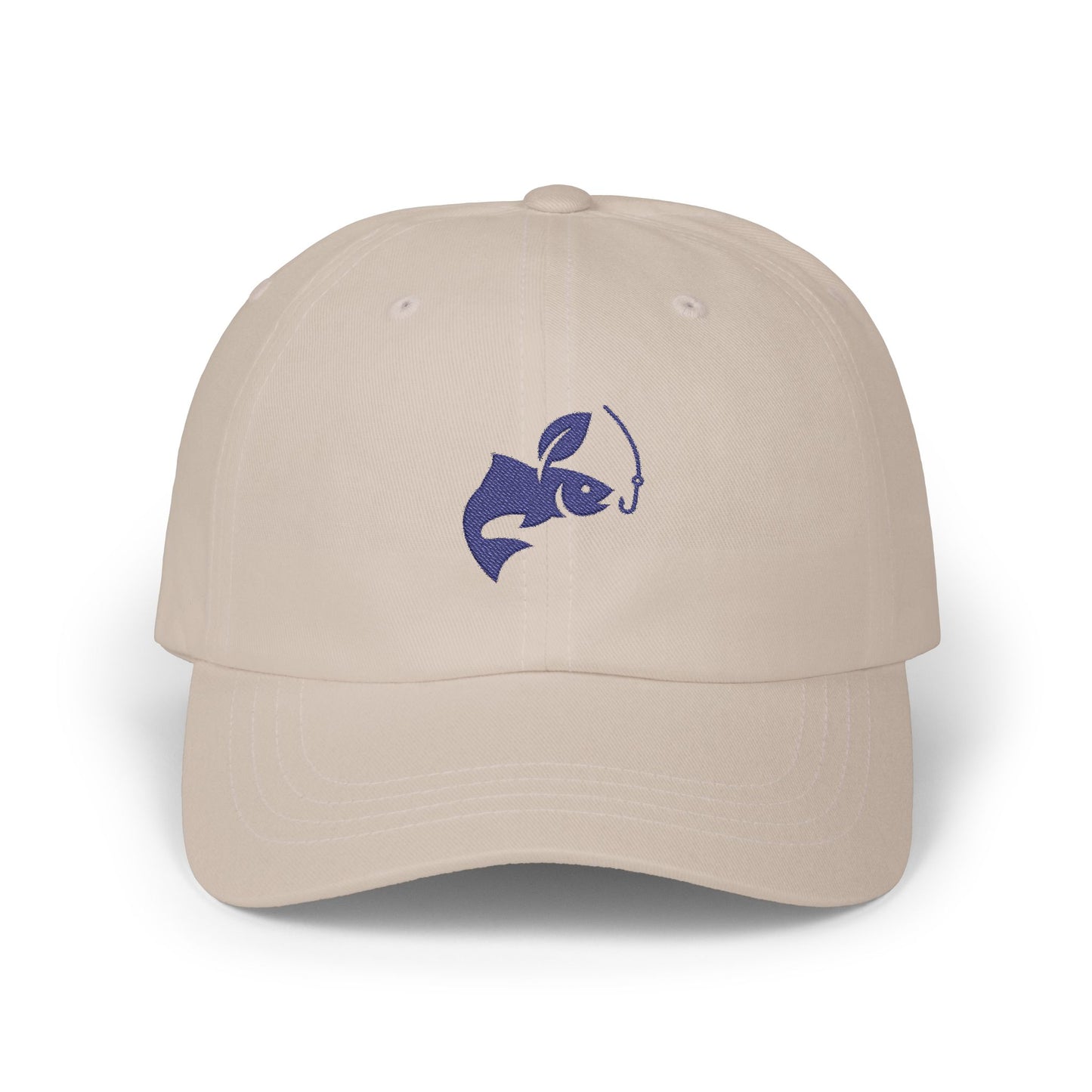 Classic Dad Cap - Fishing logo