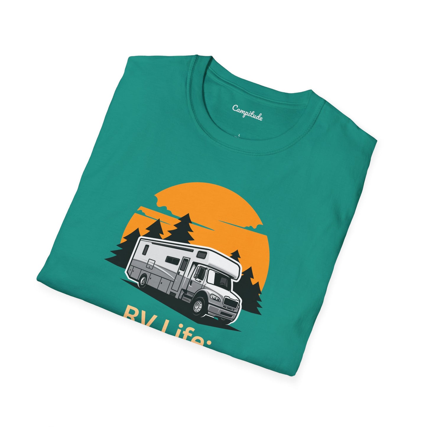 Unisex T-Shirt - RV Life Where the Connection is Weak, But the Connection is Strong (Class C)