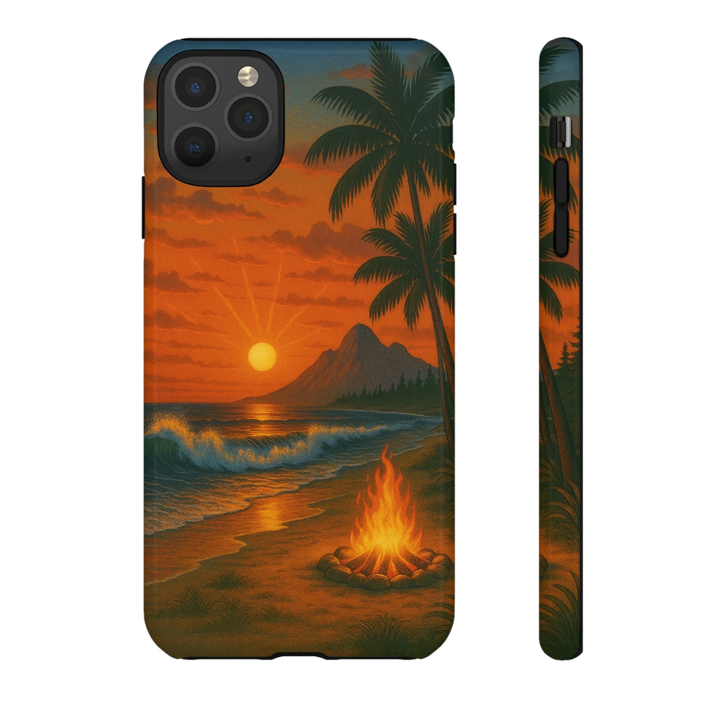 Tough Phone Case - Tropical Sunset Phone