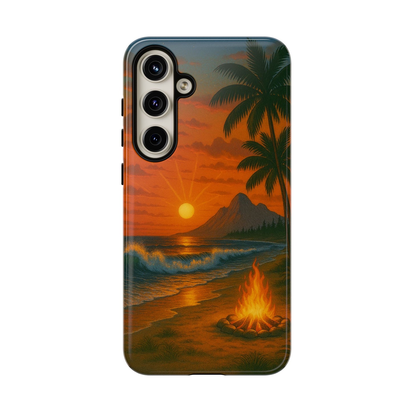 Tough Phone Case - Tropical Sunset Phone