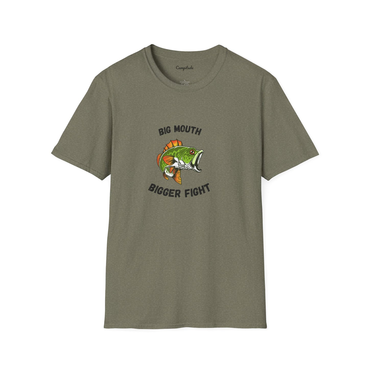 Unisex T-Shirt - Big Mouth Bigger Fight