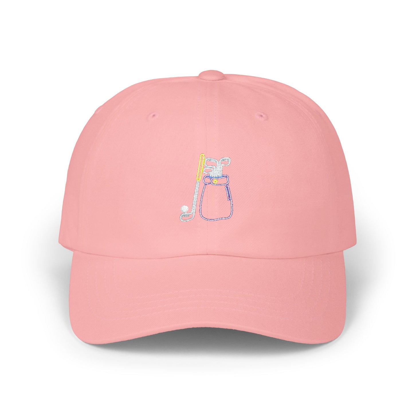 Classic Dad Cap - Neon Golf