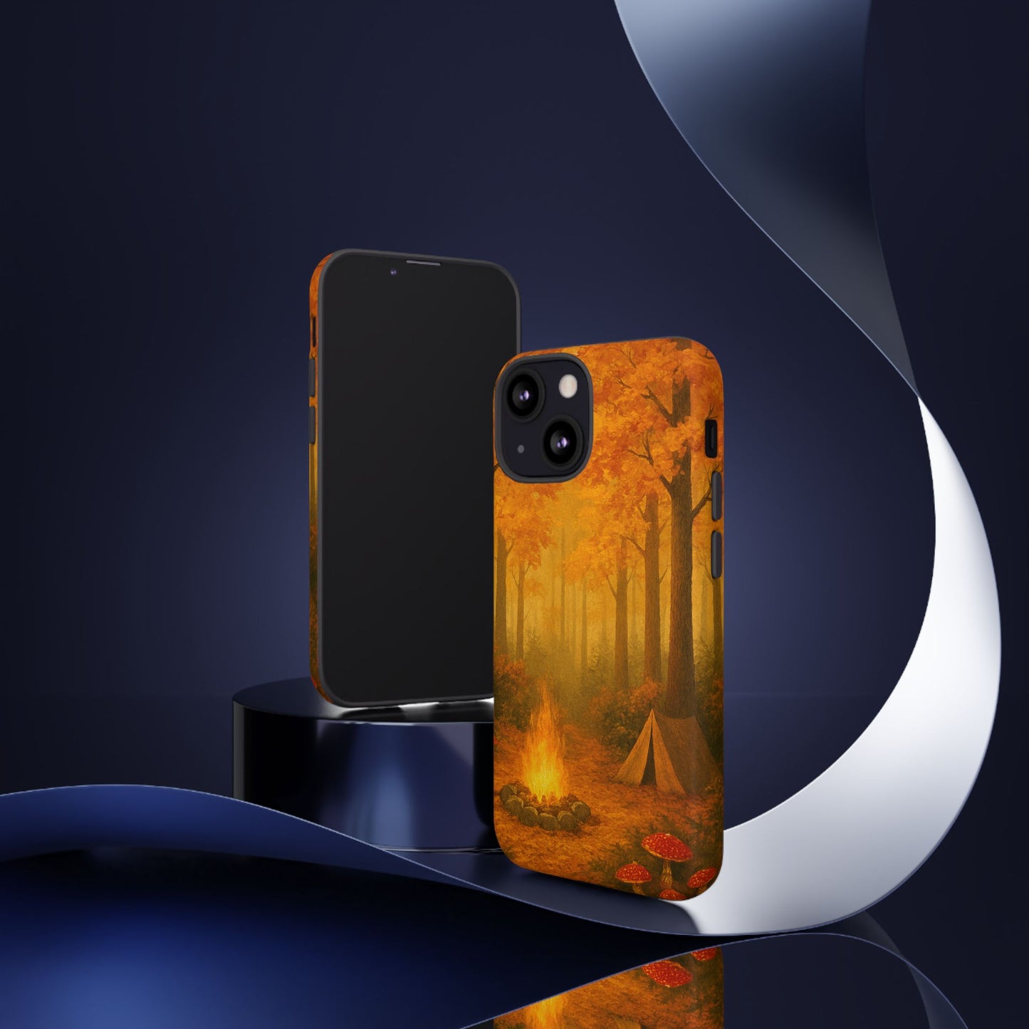 Tough Phone Case - Autumn Camping