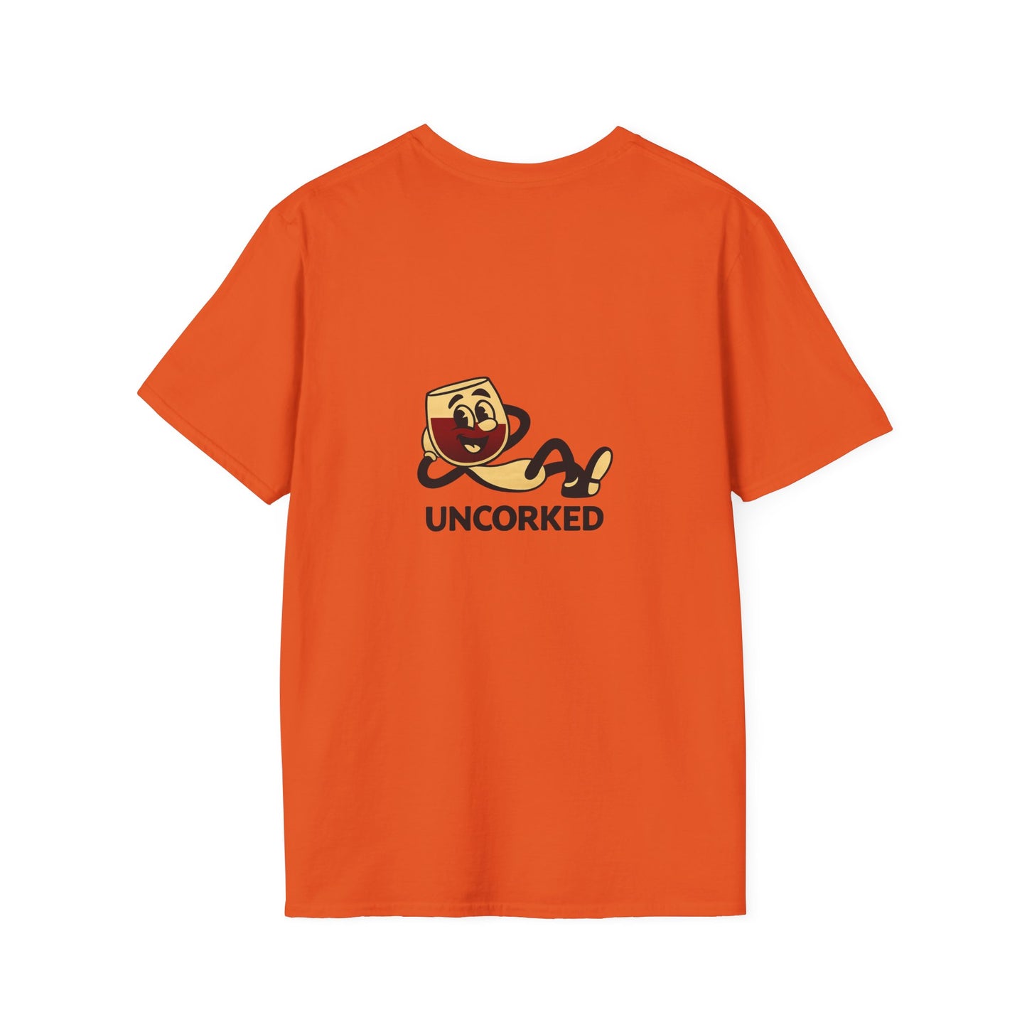 Unisex T-Shirt - Uncorked - Wine (2-sided graphic)