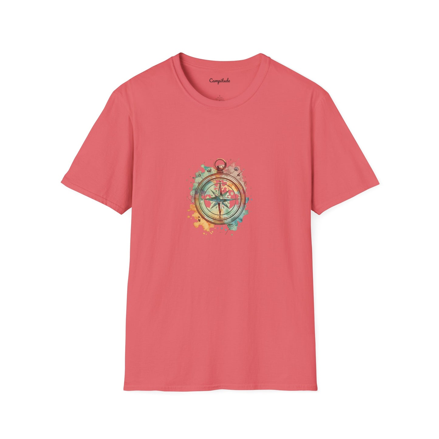 Unisex T-Shirt - Geocache Colorful Compass