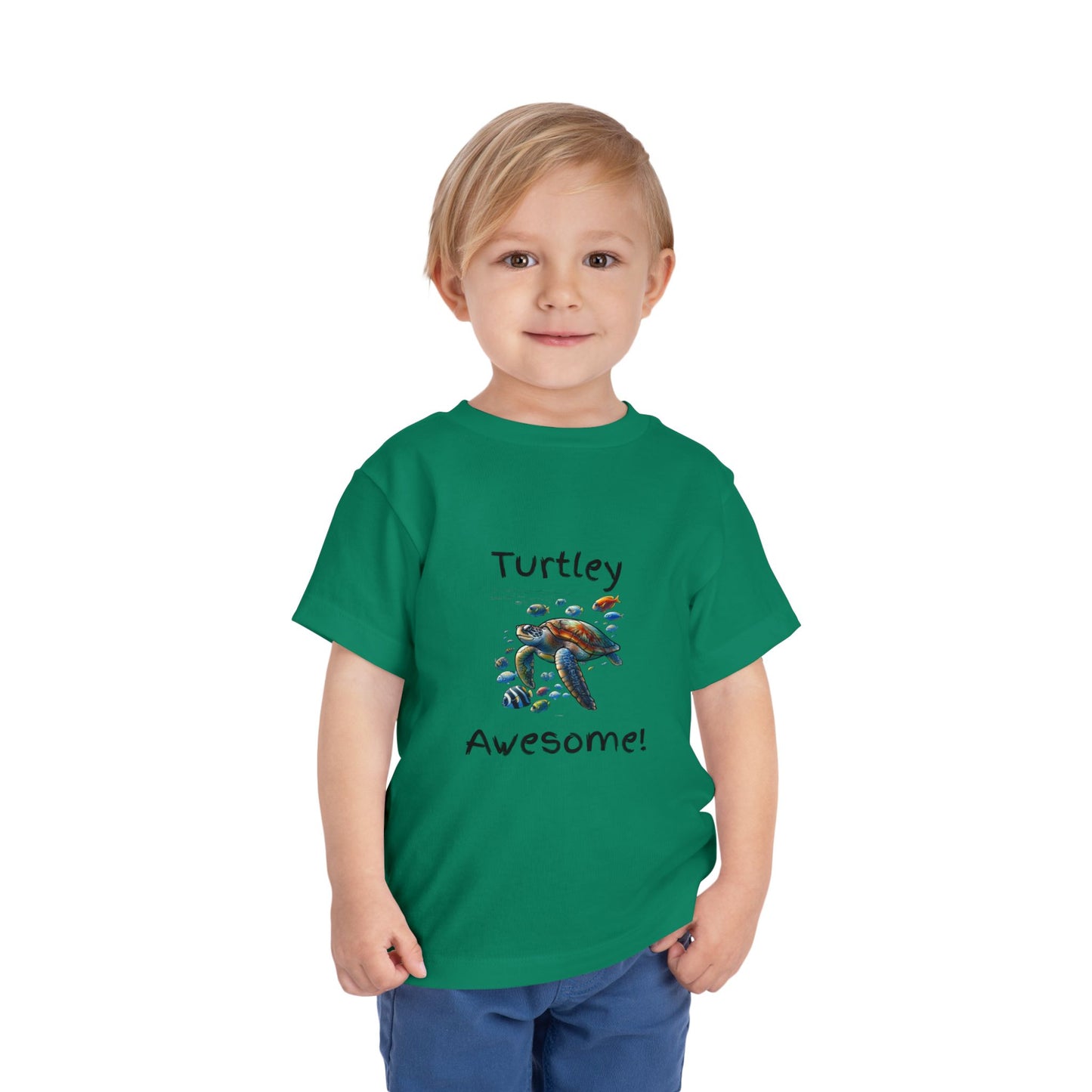 Turtle-Themed Toddler T-Shirt
