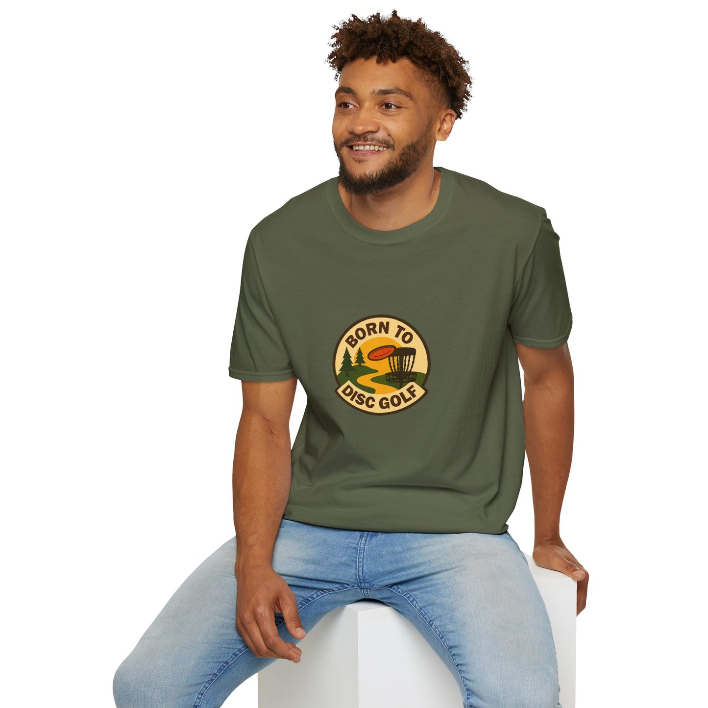Unisex T-Shirt - Born to Disc Golf