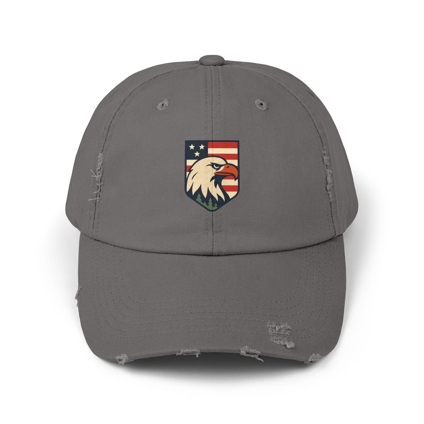 Distressed Cap - Patriotic Vintage Americana