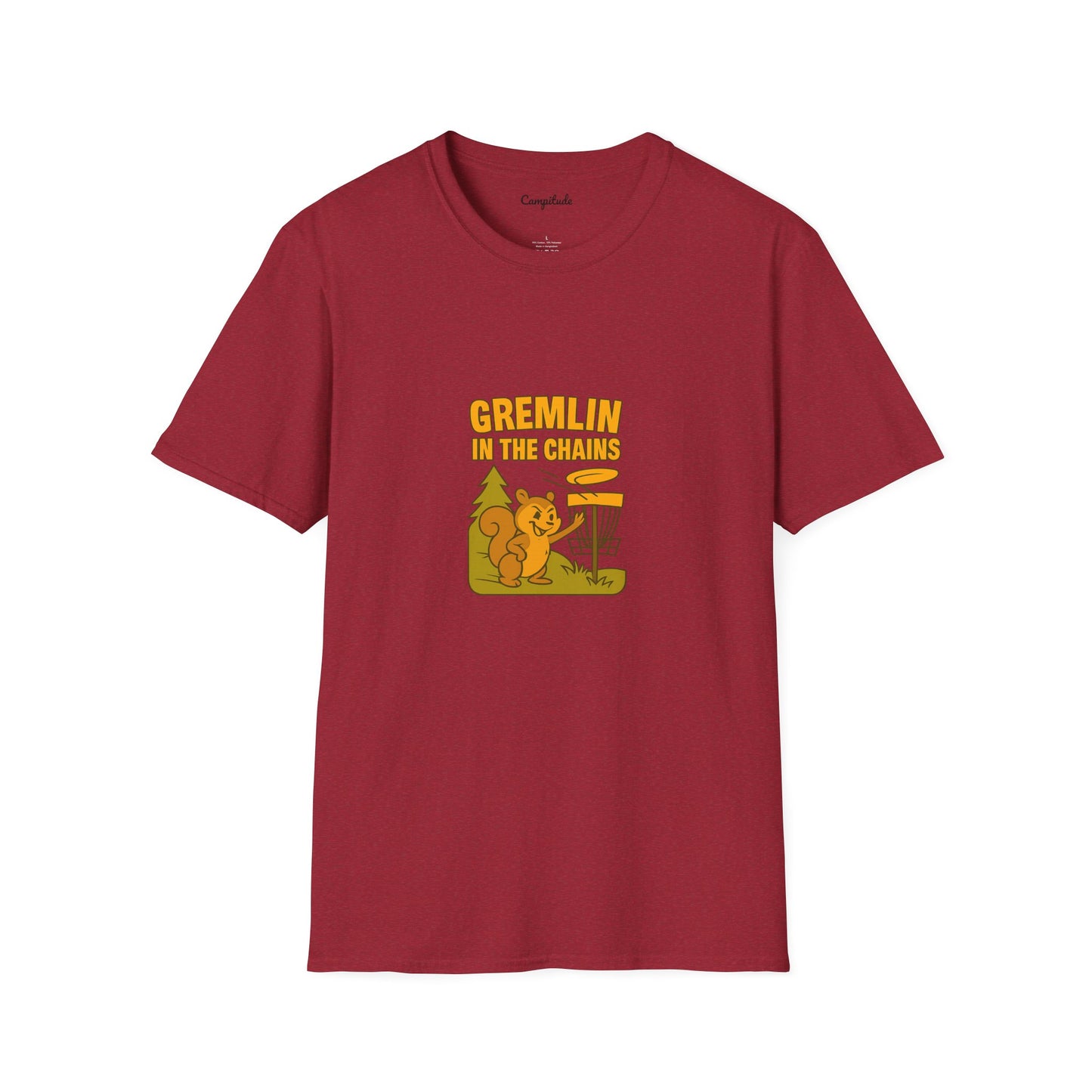 Unisex T-Shirt - Disc Golf Gremlin in the Chains