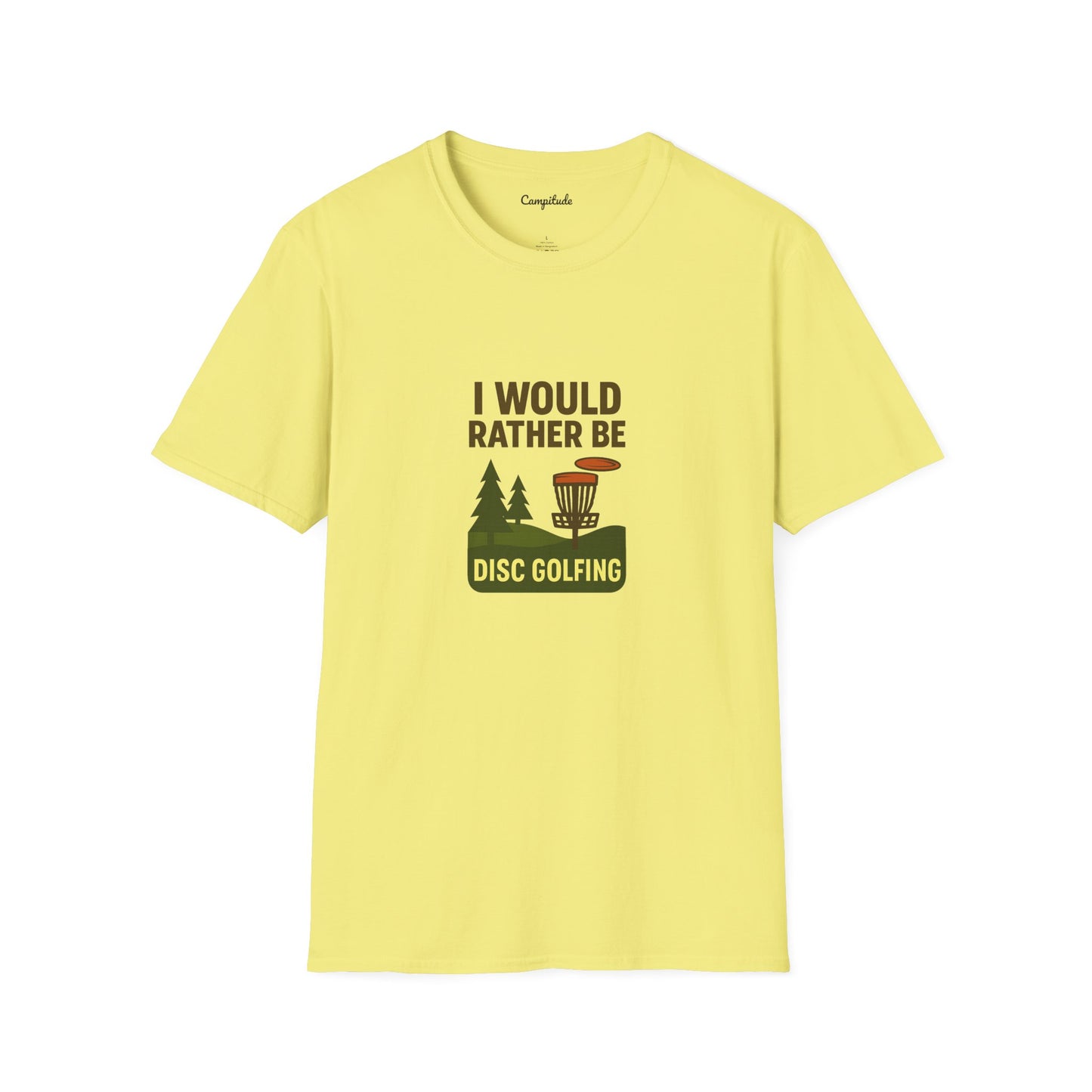 Unisex T-Shirt - I'd Rather Be Disc Golfing V3