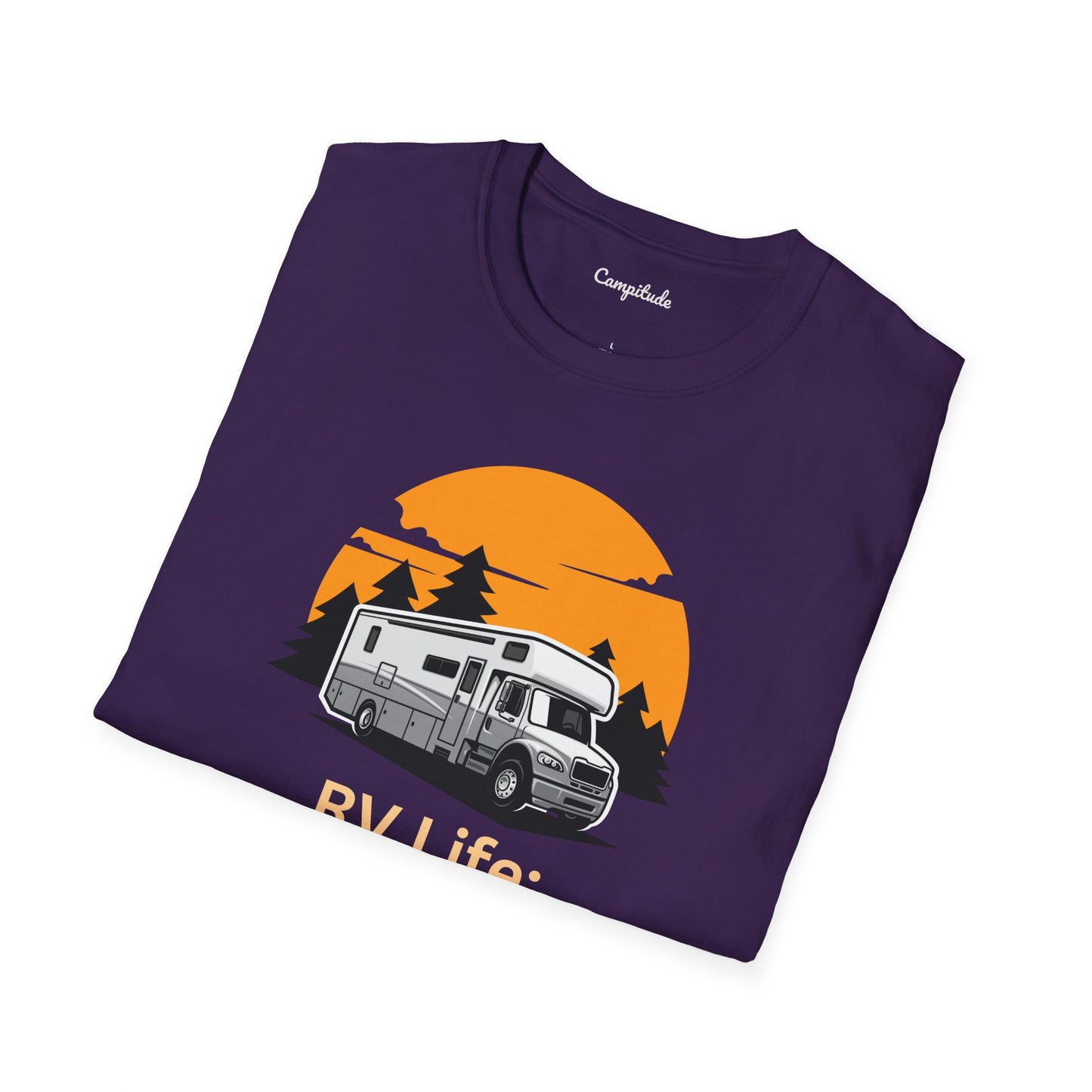 Unisex T-Shirt - RV Life Where the Connection is Weak, But the Connection is Strong (Class C)