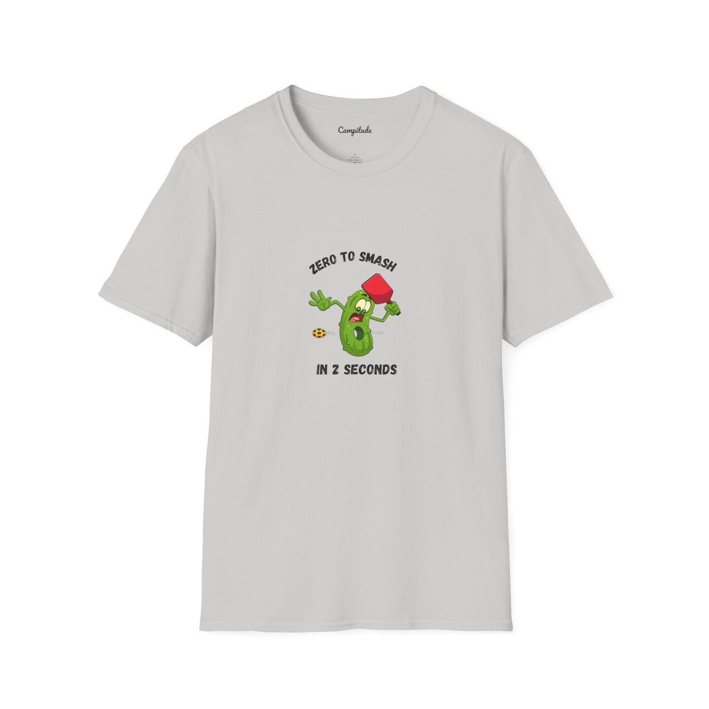 Unisex T-Shirt - Zero to Smash in 2 Seconds