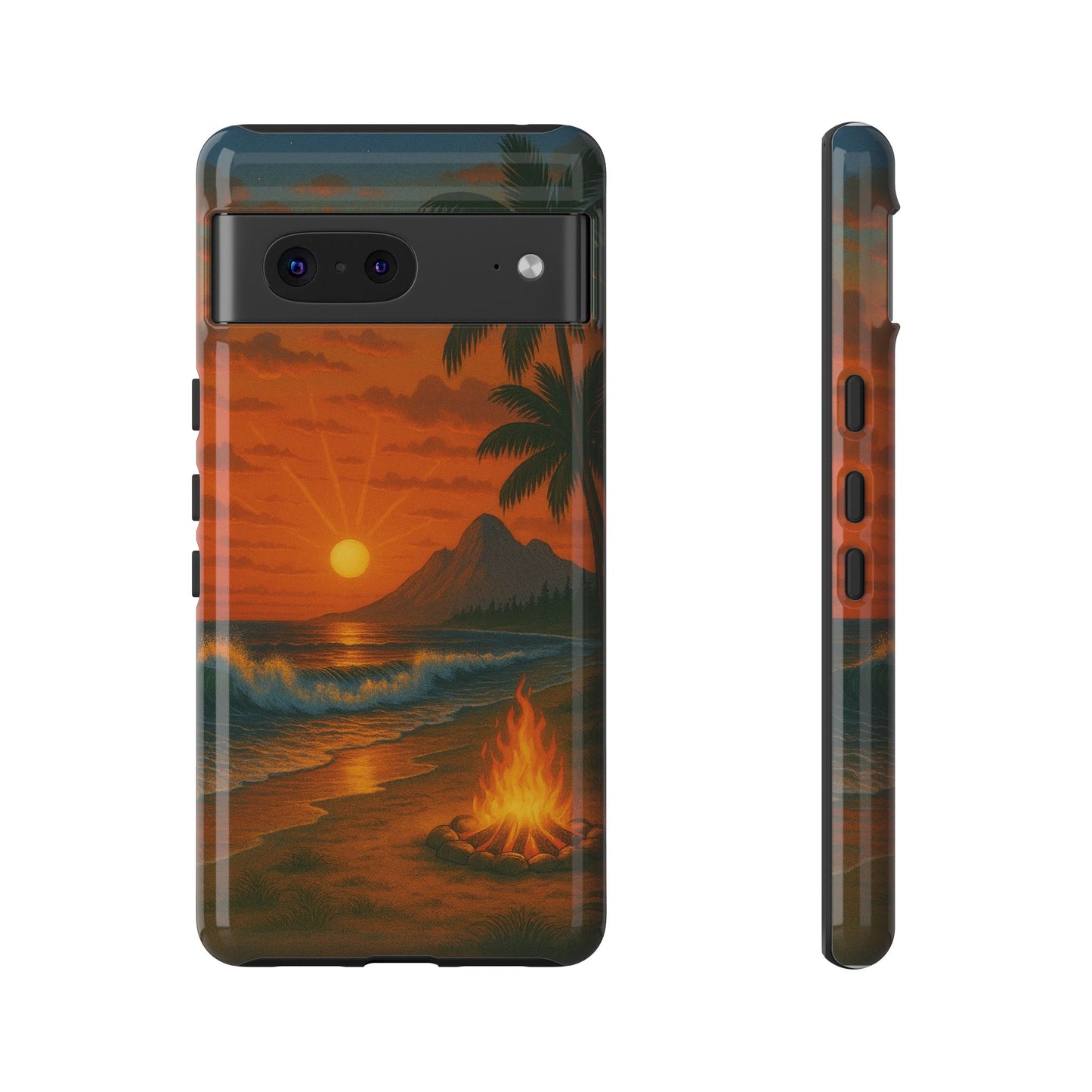 Tough Phone Case - Tropical Sunset Phone