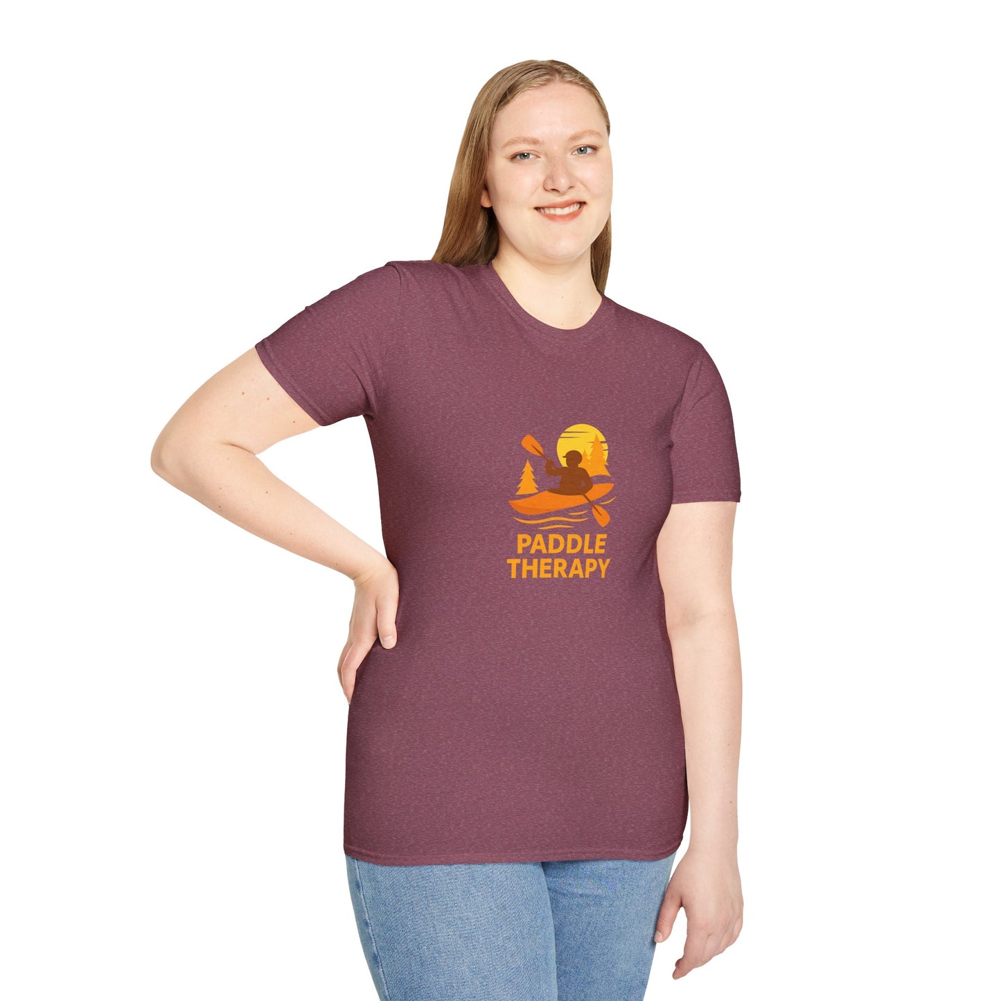 Unisex T-Shirt - Kayaking Paddle Therapy
