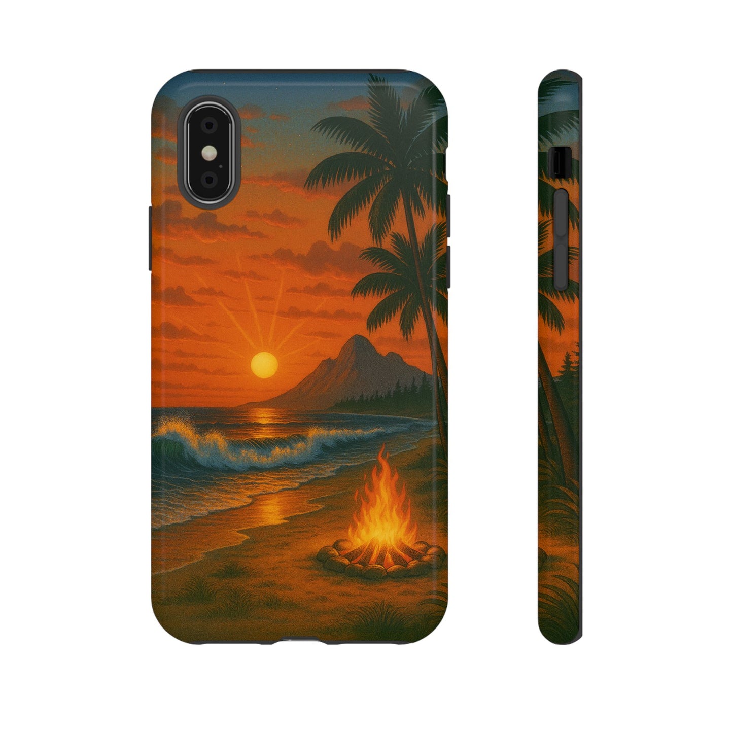 Tough Phone Case - Tropical Sunset Phone
