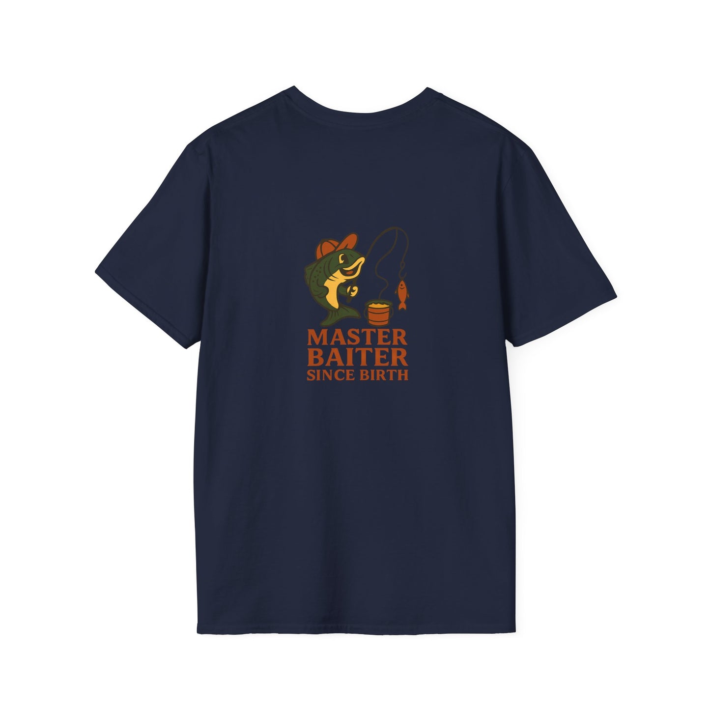 Unisex T-Shirt - Fun Master Baiter (2-sided graphic)