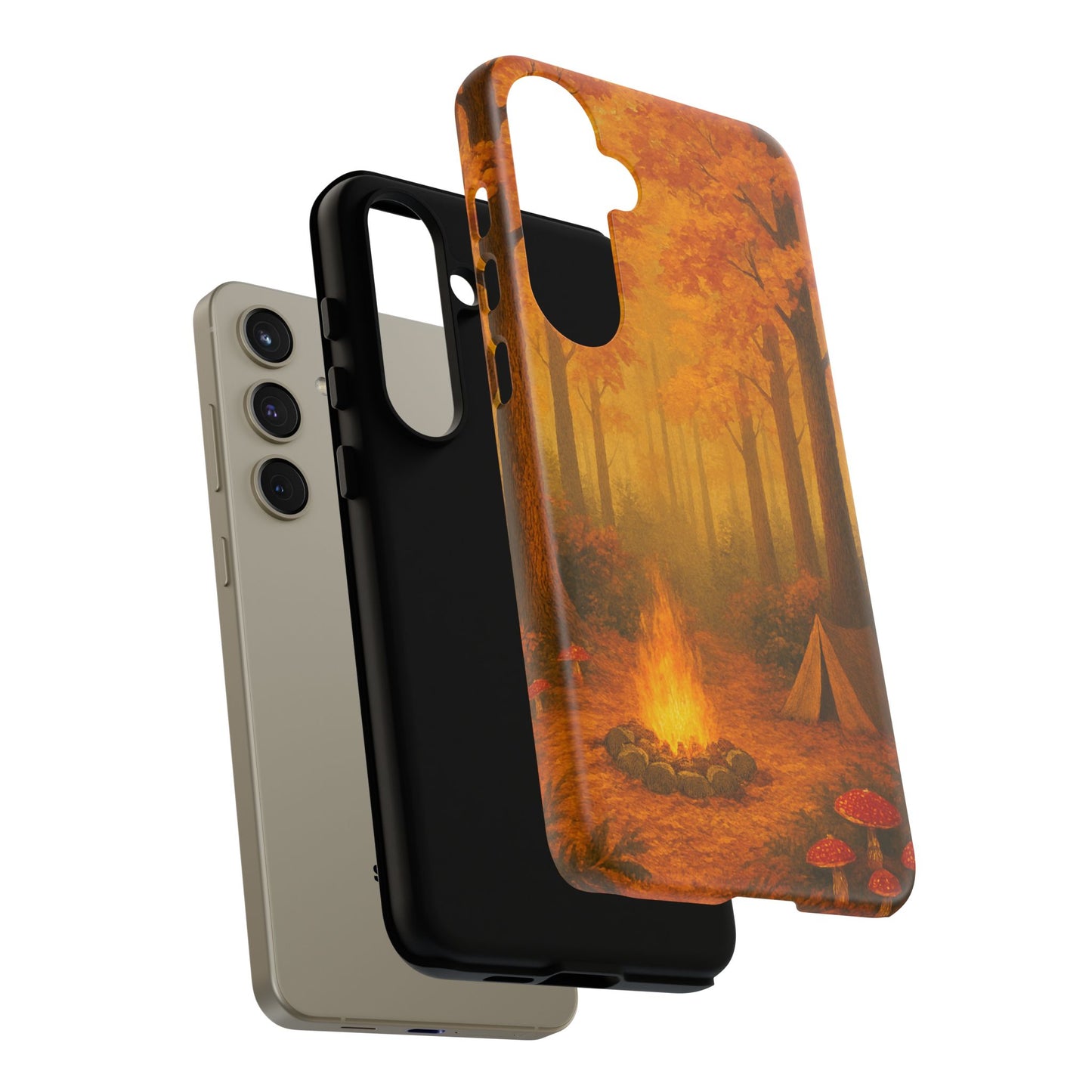 Tough Phone Case - Autumn Camping