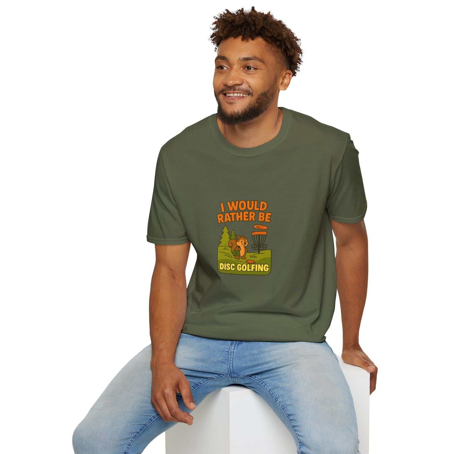 Unisex T-Shirt - I Would Rather Be Disc Golfing