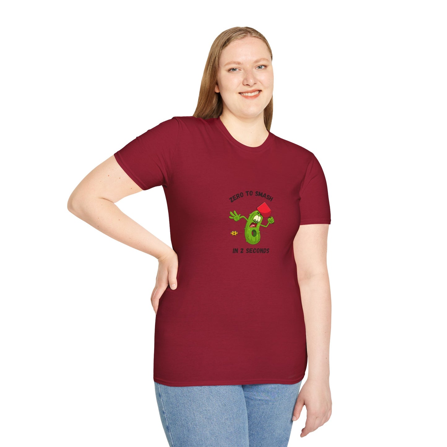 Unisex T-Shirt - Zero to Smash in 2 Seconds