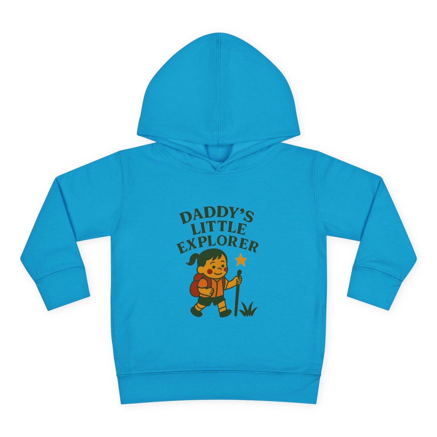 Toddler Hoodie - Daddy's Little Explorer (Girl)