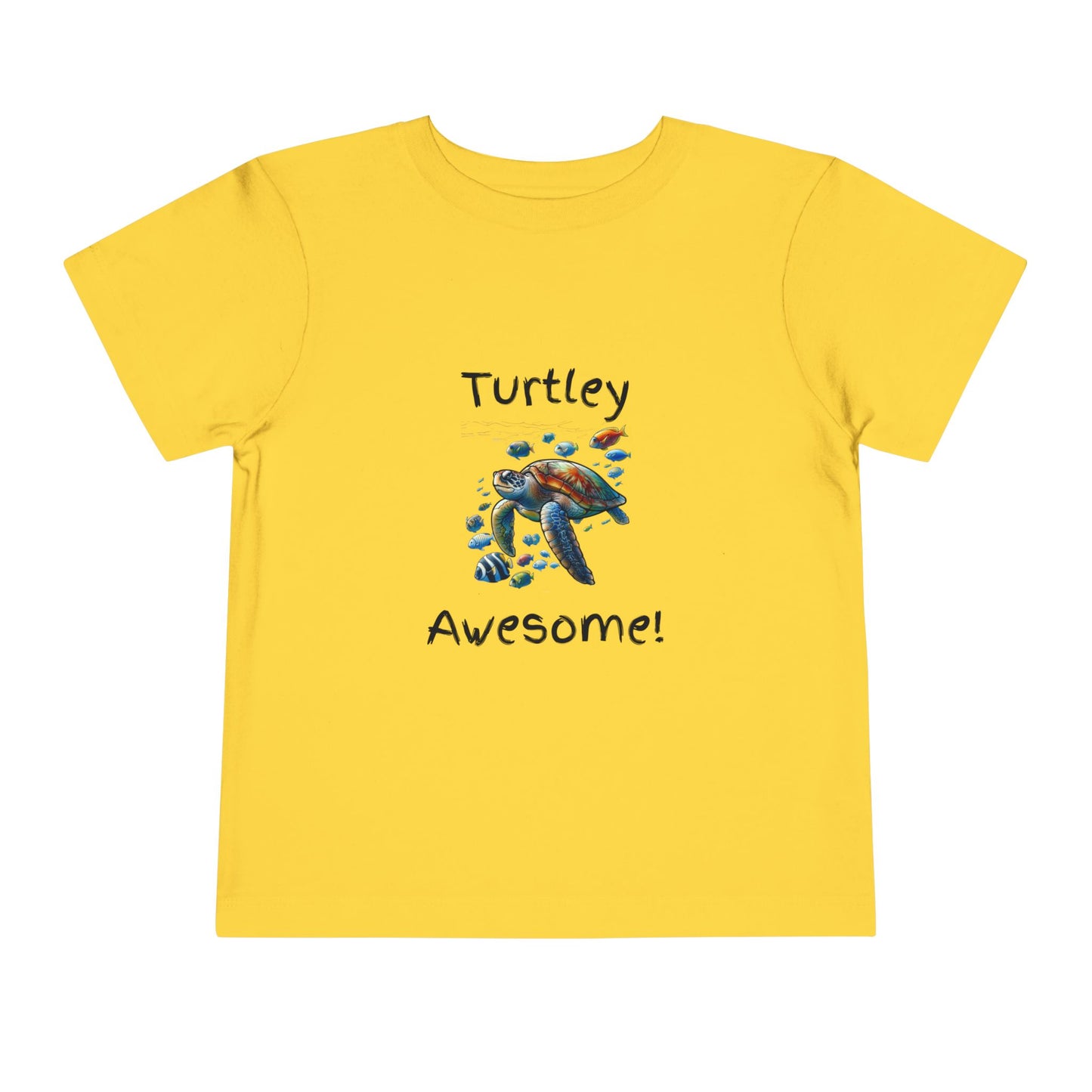 Turtle-Themed Toddler T-Shirt