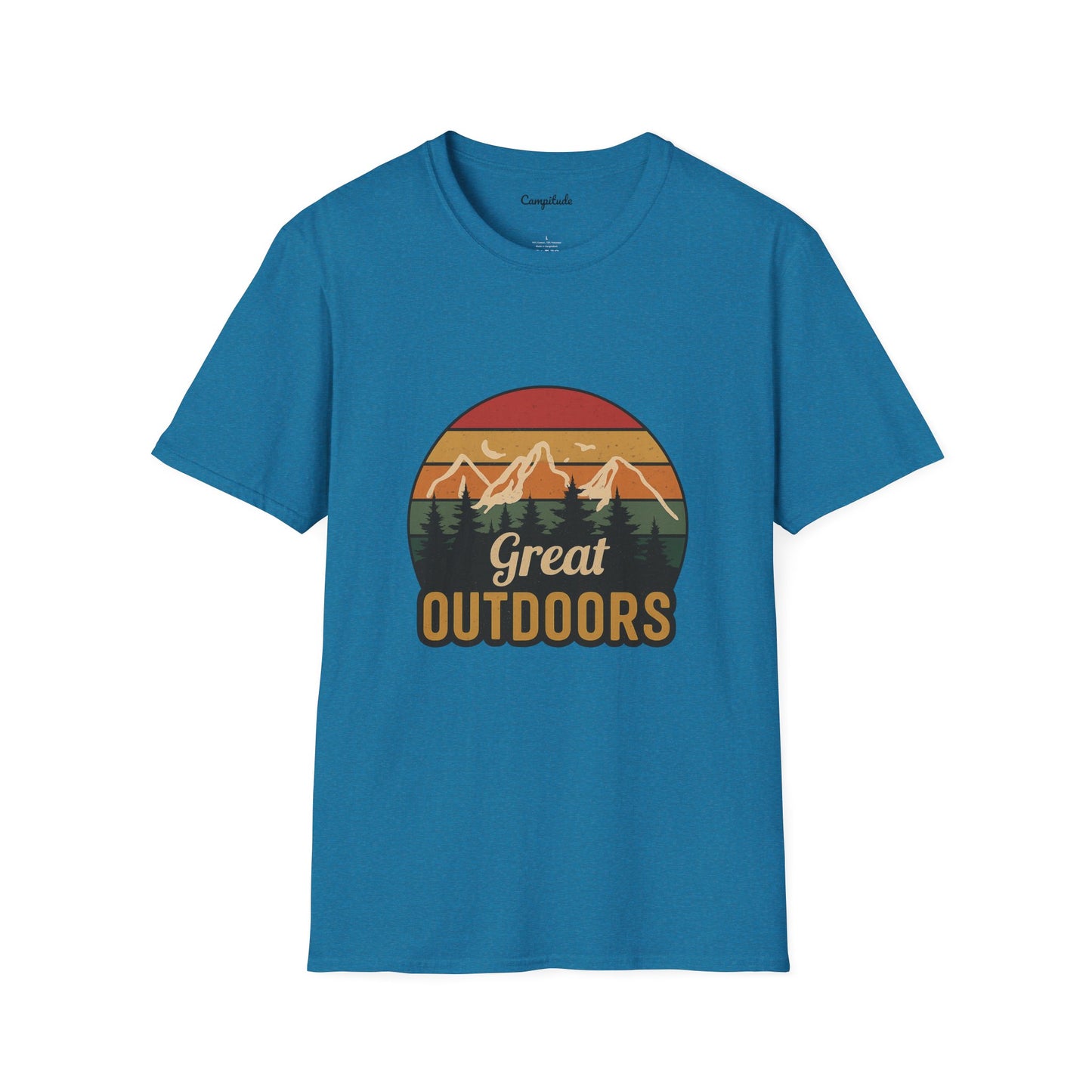 Unisex T-Shirt - Great Outdoors Mountain