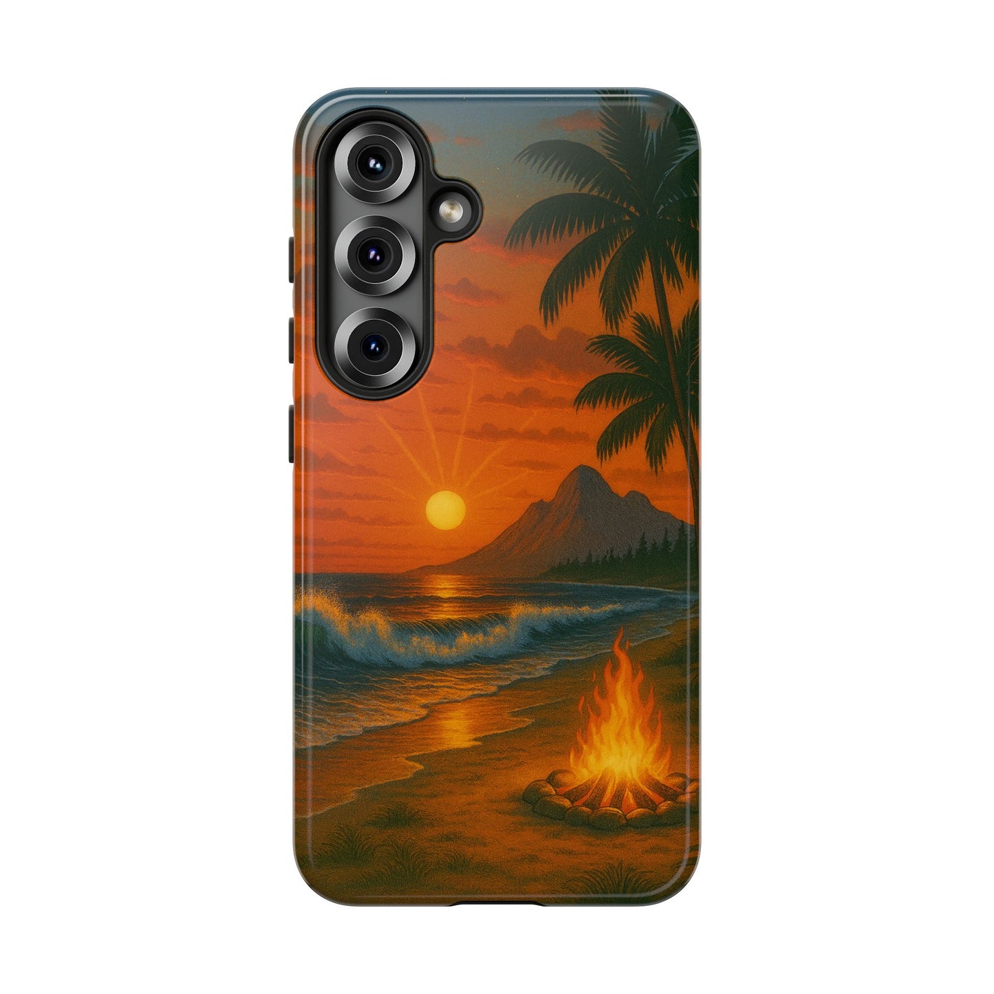 Tough Phone Case - Tropical Sunset Phone
