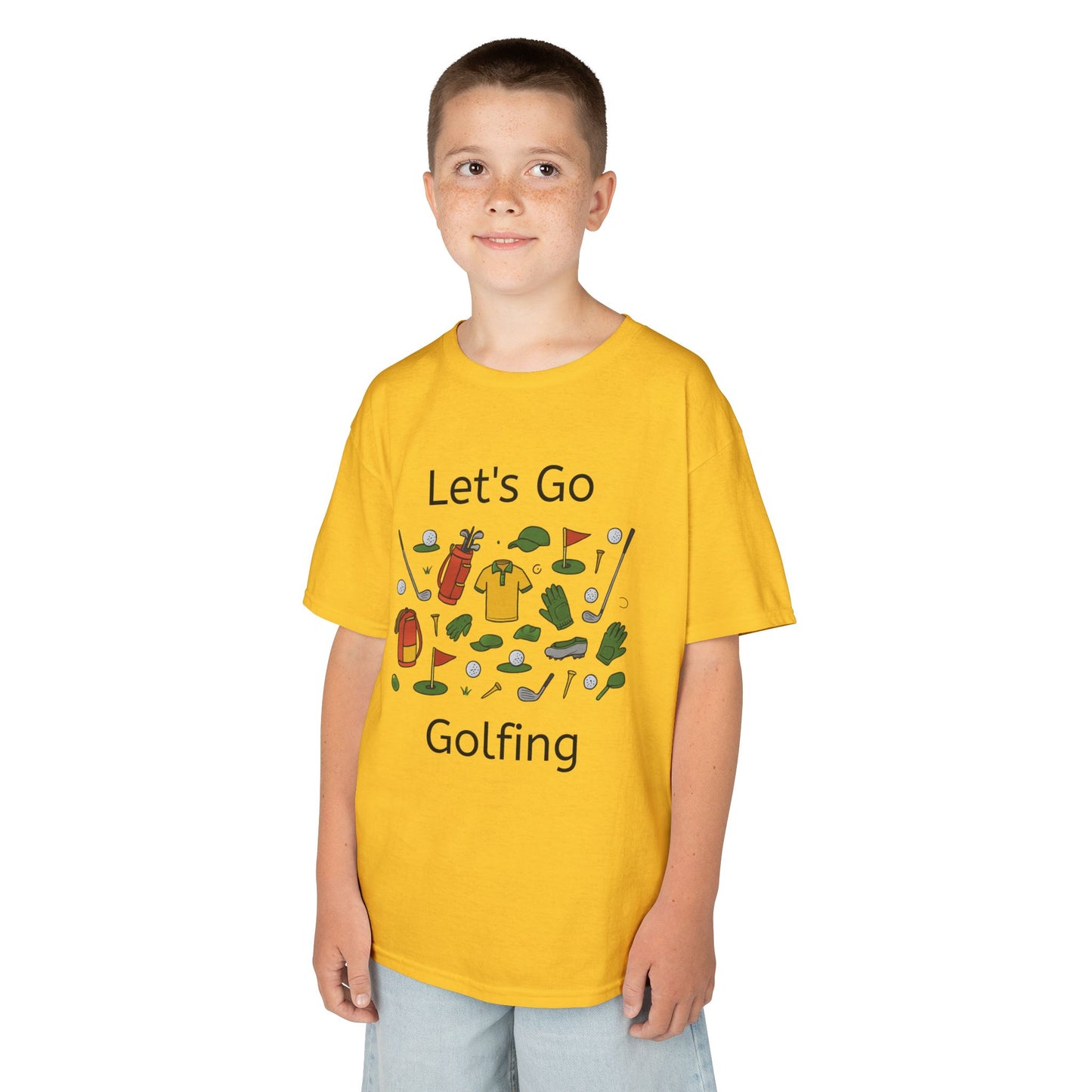 Kids T-Shirt - Let's Go Golfing