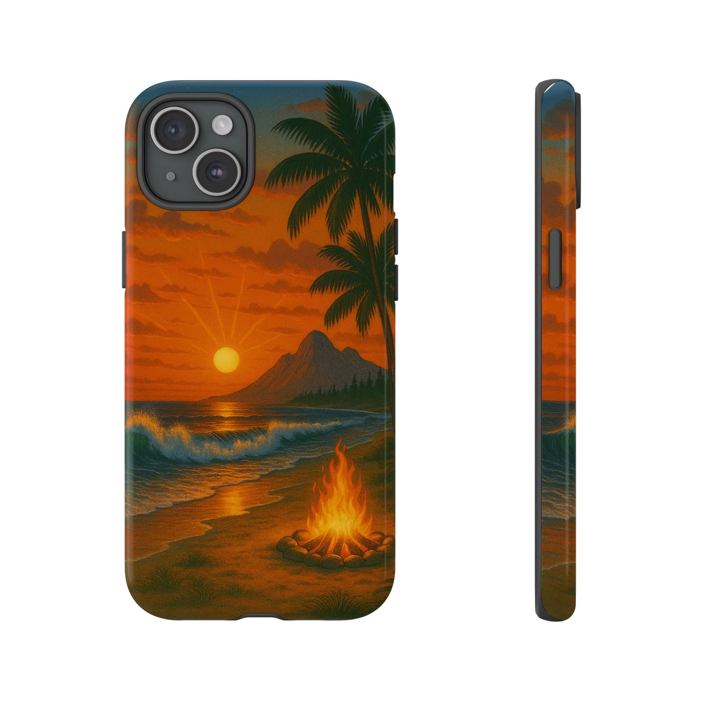 Tough Phone Case - Tropical Sunset Phone