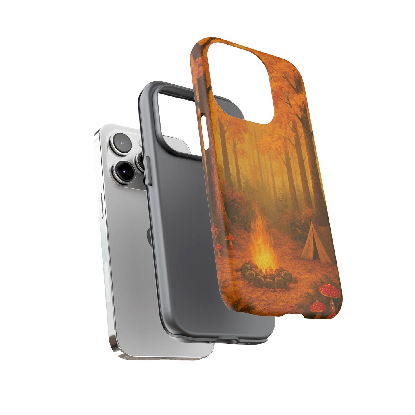 Tough Phone Case - Autumn Camping