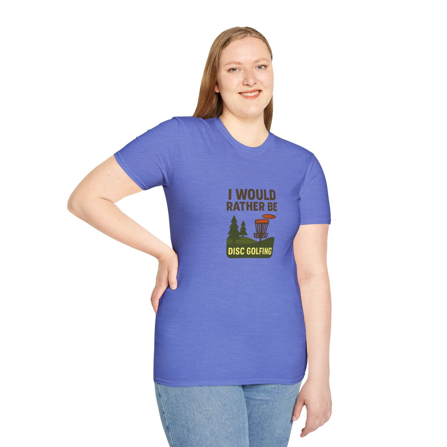 Unisex T-Shirt - I'd Rather Be Disc Golfing V3