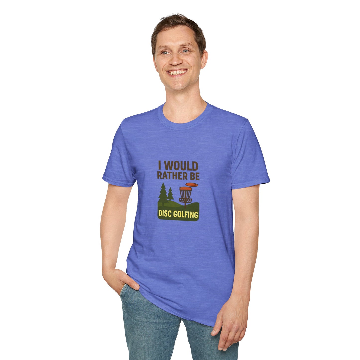 Unisex T-Shirt - I'd Rather Be Disc Golfing V3
