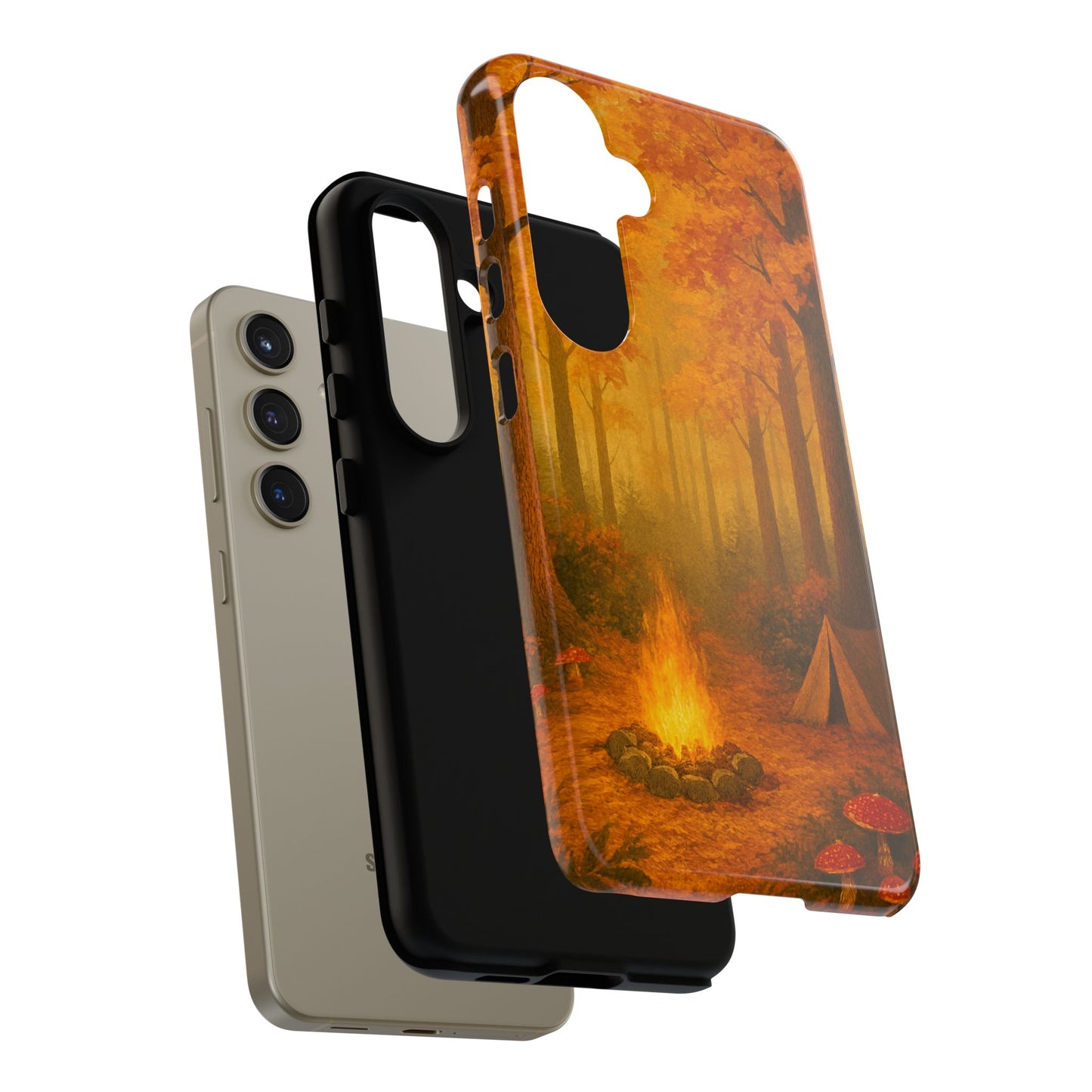 Tough Phone Case - Autumn Camping