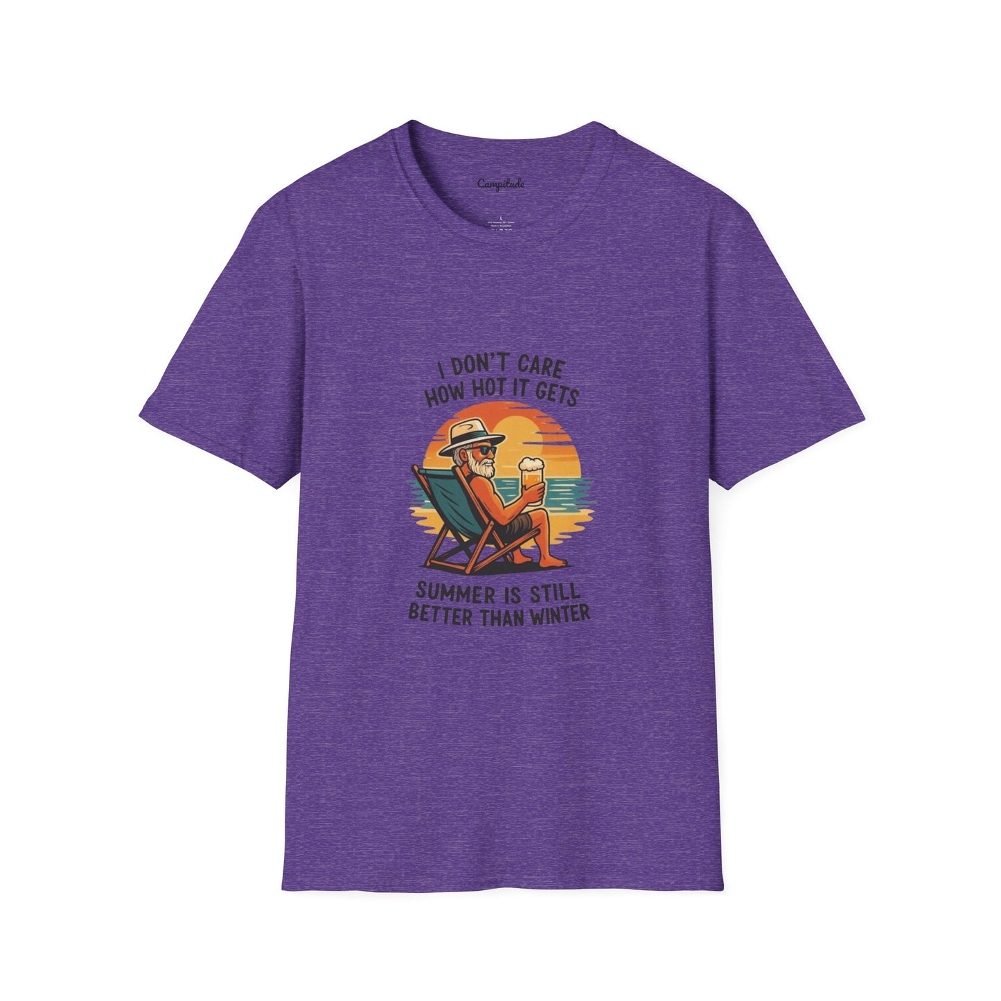 Unisex T-Shirt - Summer is Still Better Than Winter (Man)