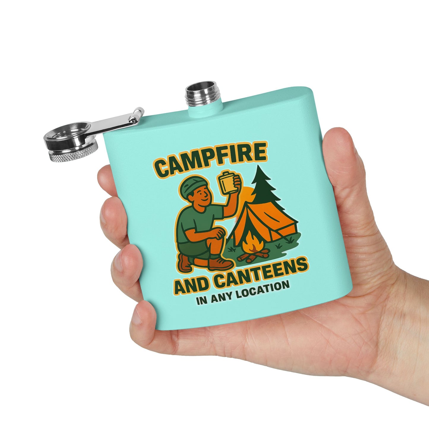 Camping Flask - Campfire and Canteens in Any Location