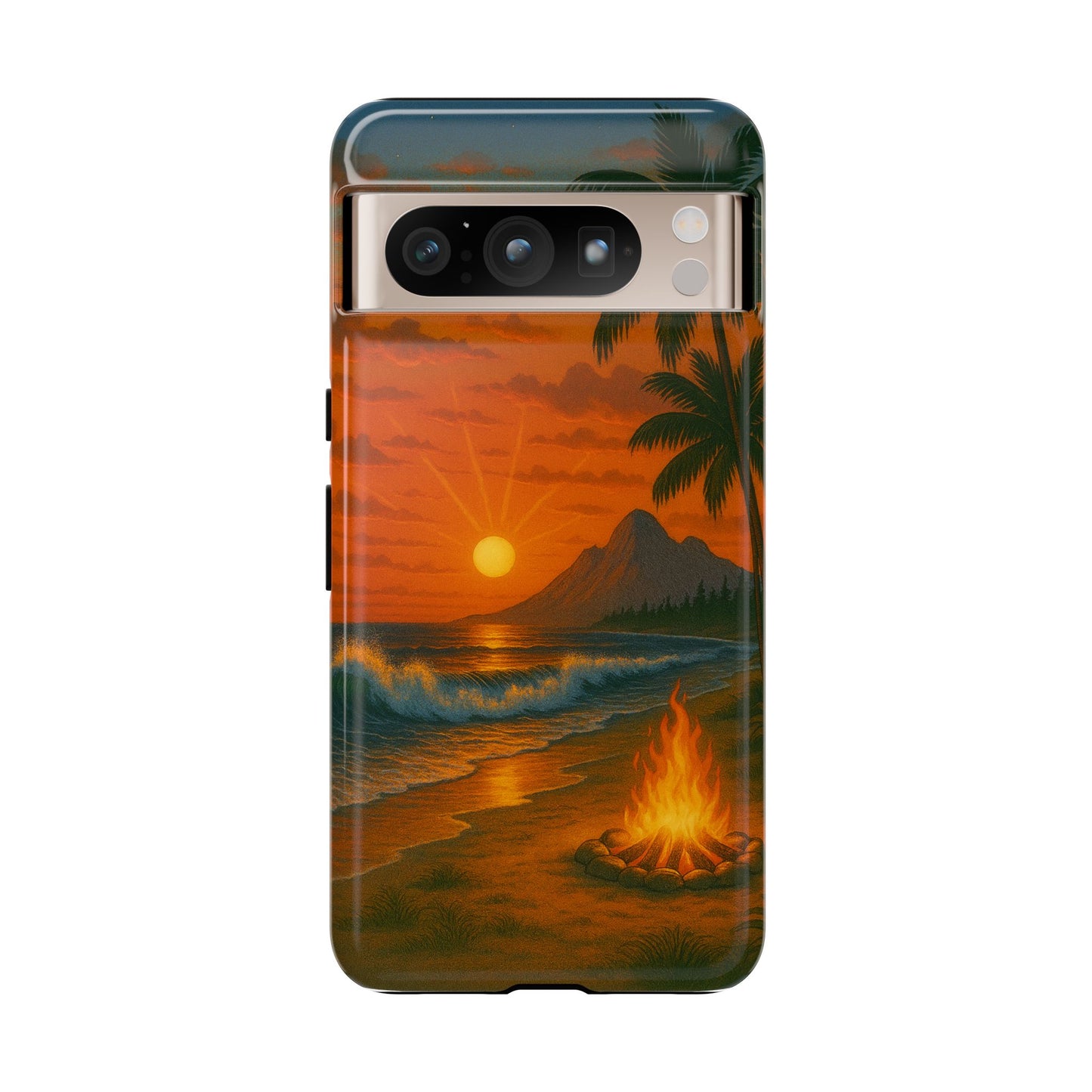 Tough Phone Case - Tropical Sunset Phone