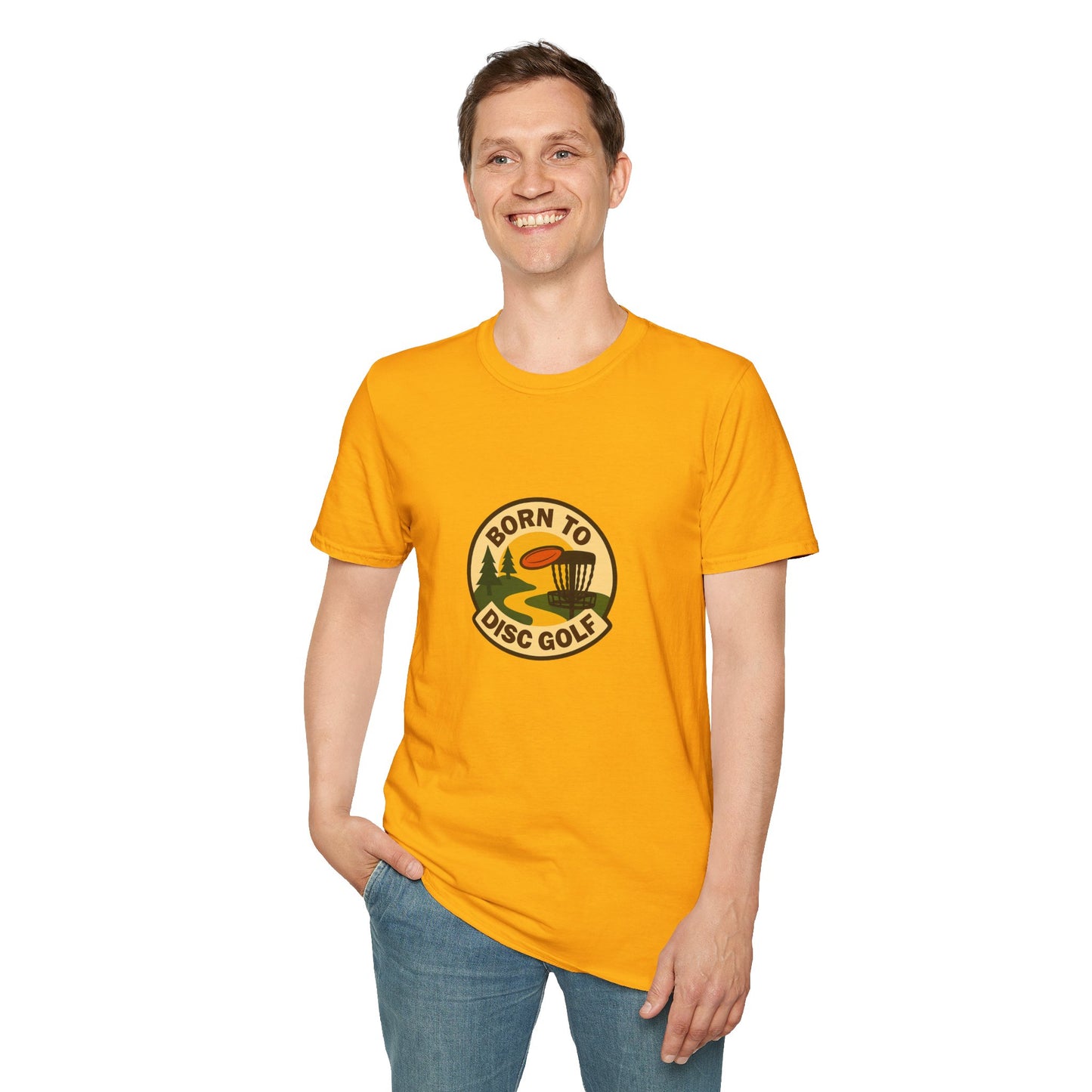 Unisex T-Shirt - Born to Disc Golf