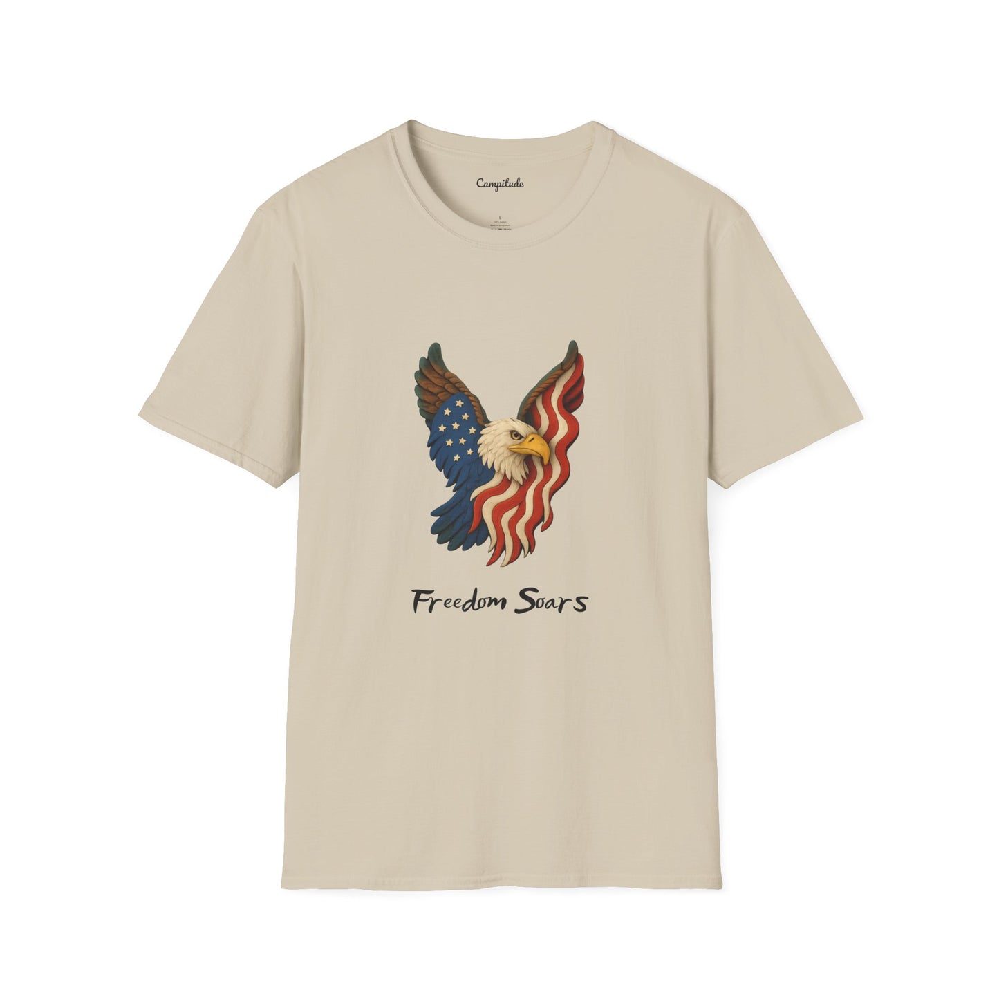 Unisex T-Shirt - American Eagle Freedom Soars